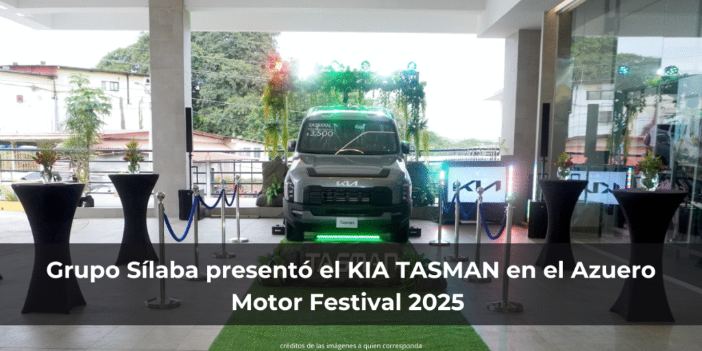 GRUPO SILABA PRESENTÓ EL KIA TASMAN EN EL AZUERO MOTOR FESTIVAL 2025